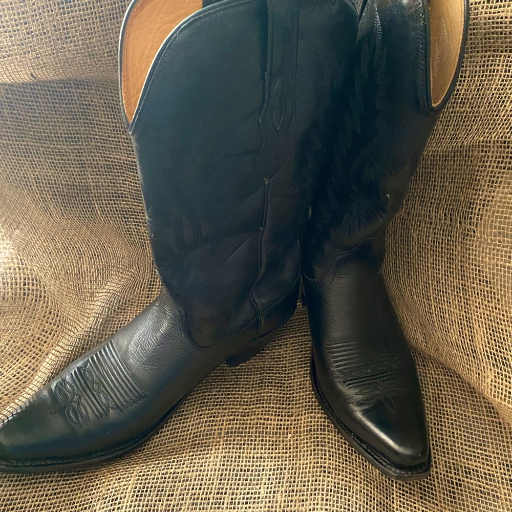 Old West | Black Western Cowboy Boots